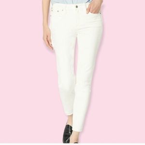 J. Crew Cream High Rise Skinny Jeans Size 31